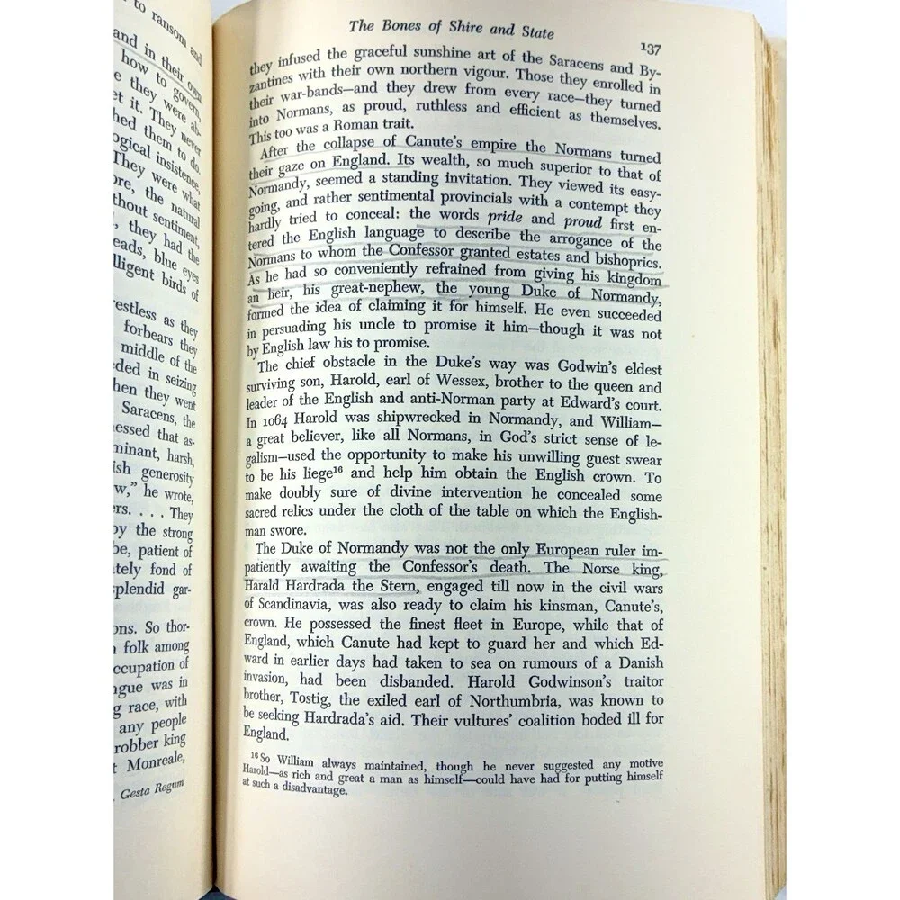Makers of England by Arthur Bryant Vintage 1962 Doubleday Hardback Book